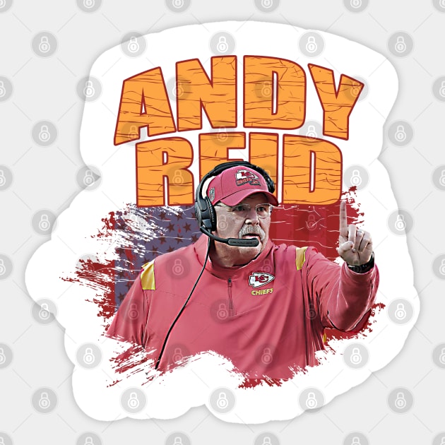 andy reid Sticker by jerrysanji